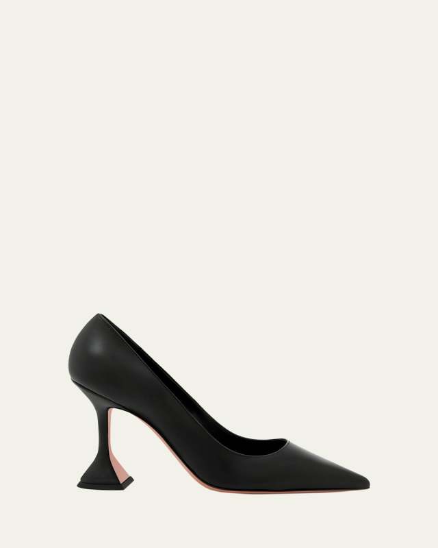 Ami Pointed Leather Pumps